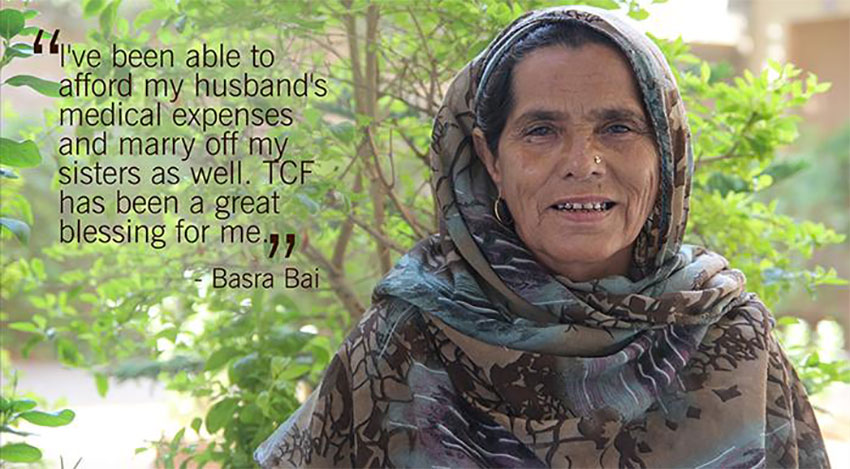 Basra Bai's Determination - The Citizens Foundation (TCF)