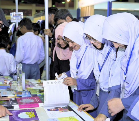 TCF School Publishing exhibited at the Karachi World Book Fair 2025 to display its indigenous storybooks and diverse school resources.